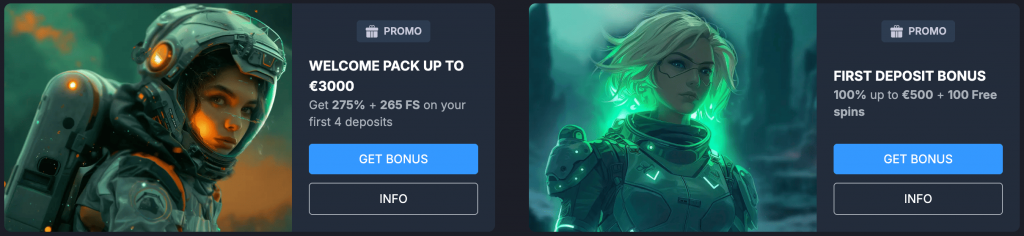 Bonussen & Promoties MonixBet Casino